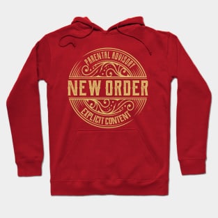 New Order Vintage Ornament Hoodie